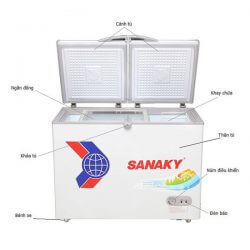 Tủ đông SANAKY dàn đồng 1 ngăn SNK4200A